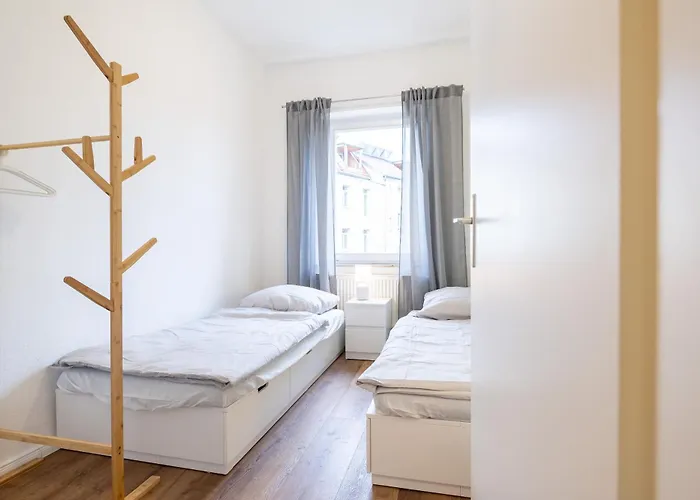 Apartment Lehastays - I 4 Einzelbetten Leipzig